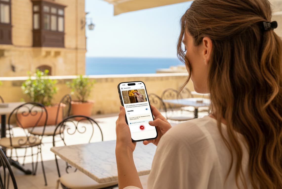 Learning Maltese in Malta